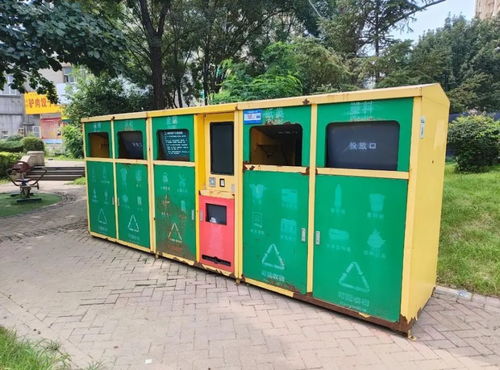 于洪區小區智能垃圾分類箱成擺設，城市生活垃圾經營服務回應改進措施